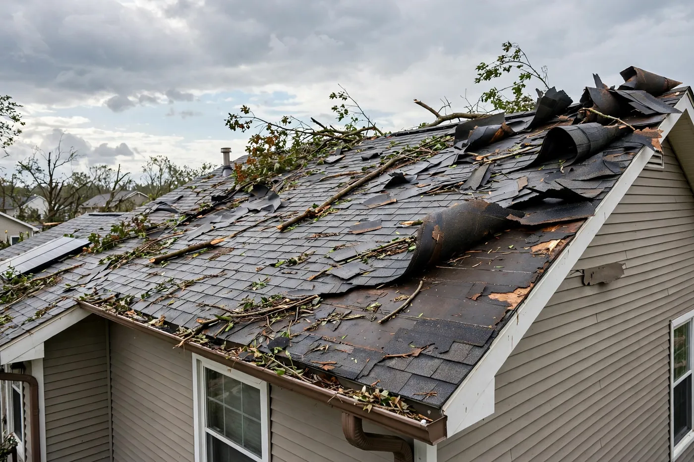 Storm Damage Roof Repair in Owensboro, KY